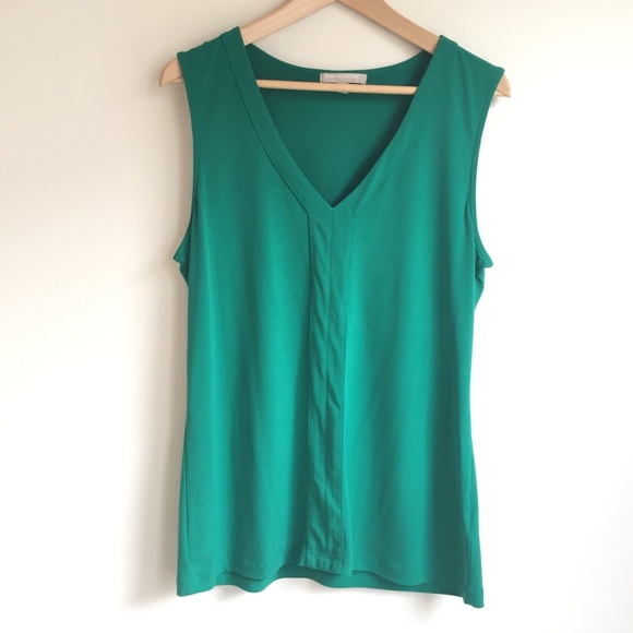 Banana Republic sleeveless green top - Picture 6 of 6